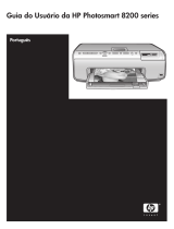 HP Photosmart 8200 Printer series Manual do usuário
