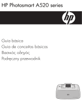 HP Photosmart A520 Printer series Guia de usuario