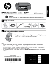 HP Photosmart Plus All-in-One Printer series - B209 Manual do proprietário