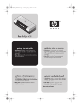 HP Deskjet 450 Mobile Printer series Guia de instalação