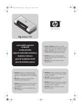 HP Deskjet 450 Mobile Printer series Guia de usuario