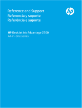 HP DeskJet Ink Advantage 2700 All-in-One series Guia de referência