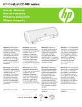 HP Deskjet D1400 Printer series Manual do proprietário