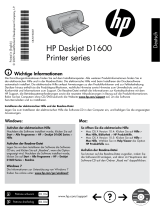 HP Deskjet D1600 Printer series Manual do proprietário