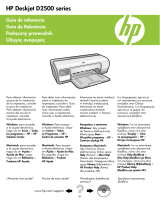 HP Deskjet D2500 Printer series Manual do proprietário