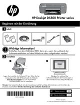 HP Deskjet D5500 Printer series Manual do proprietário