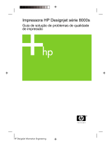 HP DesignJet 8000 Printer series Guia de usuario