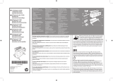HP DesignJet T2530 Multifunction Printer series Instruções de operação