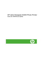 HP DesignJet Z3200 Photo Printer series Guia de referência