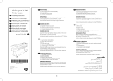 HP DesignJet T1700 Printer series Instruções de operação
