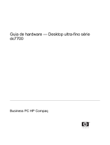 HP Compaq dc7700 Ultra-slim Desktop PC Guia de referência
