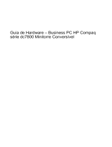 HP Compaq dc7800 Convertible Minitower PC Guia de referência