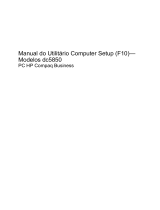 HP Compaq dc5850 Microtower PC Guia de usuario
