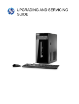 HP 120-000 Desktop PC series Manual do usuário