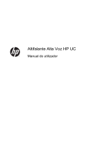 HP UC Speaker Phone Manual do usuário