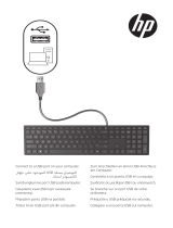 HP Pavilion Wired Keyboard Guia rápido