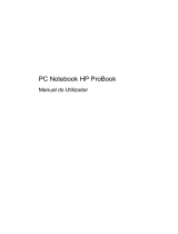 HP ProBook 4320s Notebook PC Manual do usuário
