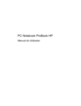 HP ProBook 4525s Notebook PC Manual do usuário