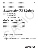 Casio OS Update Manual do usuário