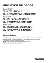 Casio XJ-UT312WN, XJ-UT352W, XJ-UT352WN Manual do usuário