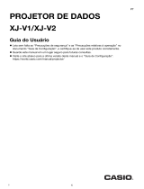 Casio XJ-V1, XJ-V2 Manual do usuário