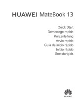 Huawei MateBook 13 Quick Start