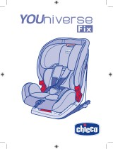 mothercare Chicco_Car Seat YOUNIVERSE FIX 1-2-3 Guia de usuario