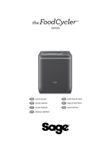 Sage SWR550 FoodCycler Food Disposal Device Manual do usuário