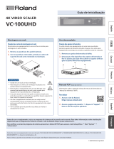 Roland VC-100UHD Guia de usuario