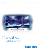 Philips 40PFL8008K/12 Manual do usuário