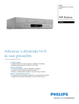 Philips VR550/02 Product Datasheet