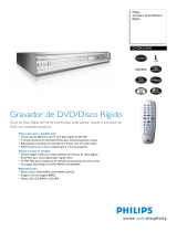 Philips DVDR5330H/19 Product Datasheet