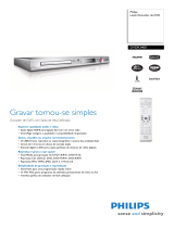 Philips DVDR3400/58 Product Datasheet