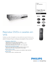 Philips DVP3350V/01 Product Datasheet