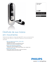 Philips SA011102S/02 Product Datasheet