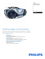 Philips AZ1310/00C Product Datasheet