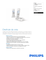 Philips D2552W/34 Product Datasheet