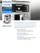 Saeco HD8944/01 Product Datasheet