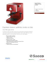 Saeco HD8323/12 Product Datasheet