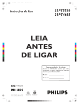 Philips 29PT4635/78 Manual do usuário