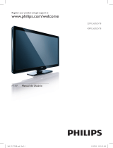 Philips 32PFL3605D/78 Manual do usuário