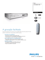 Philips DVDR3355/BK Product Datasheet
