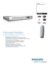 Philips DVDR3380/78 Product Datasheet