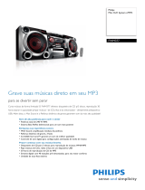 Philips FWM377/BK Product Datasheet
