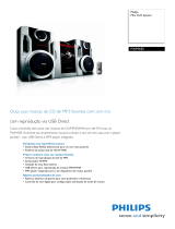 Philips FWM185/BK Product Datasheet