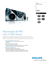 Philips FWM37/BK Product Datasheet