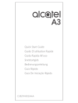 Alcatel A3 Guia rápido