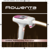 Rowenta DERMA PERFECT Pro Precision Manual do proprietário