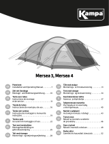 Dometic Mersea 3 Poled Tent Guia de instalação