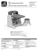 Step2 2-In-1 Art Easel & Desk™ Assembly Instructions